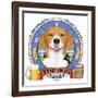 Beagle Beer Label-Tomoyo Pitcher-Framed Giclee Print