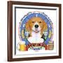 Beagle Beer Label-Tomoyo Pitcher-Framed Giclee Print