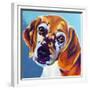 Beagle - Bj-Dawgart-Framed Giclee Print