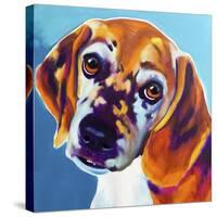 Beagle - Bj-Dawgart-Stretched Canvas