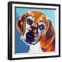 Beagle - Bj-Dawgart-Framed Giclee Print