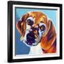 Beagle - Bj-Dawgart-Framed Giclee Print