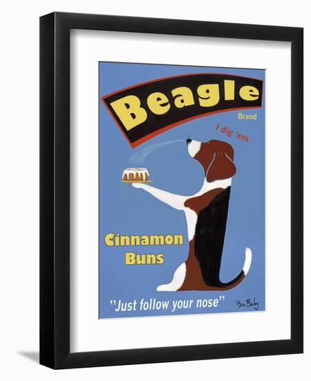 Beagle Buns-Ken Bailey-Framed Premium Giclee Print