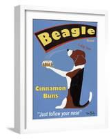 Beagle Buns-Ken Bailey-Framed Premium Giclee Print