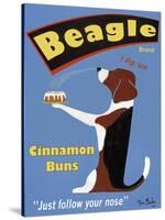 Beagle Buns-Ken Bailey-Stretched Canvas