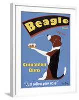 Beagle Buns-Ken Bailey-Framed Giclee Print