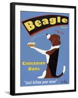 Beagle Buns-Ken Bailey-Framed Giclee Print