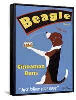 Beagle Buns-Ken Bailey-Framed Stretched Canvas