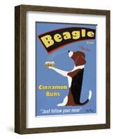 Beagle Buns-Ken Bailey-Framed Giclee Print