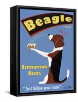 Beagle Buns-Ken Bailey-Framed Stretched Canvas