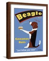 Beagle Buns-Ken Bailey-Framed Giclee Print