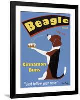 Beagle Buns-Ken Bailey-Framed Premium Giclee Print