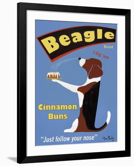 Beagle Buns-Ken Bailey-Framed Premium Giclee Print