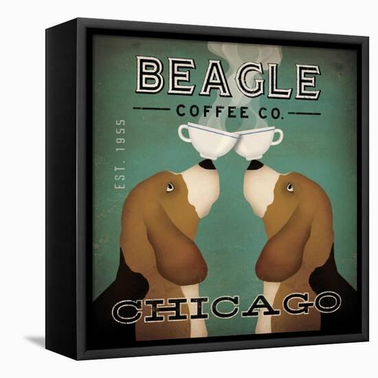 Beagle Coffee Co Chicago-Ryan Fowler-Framed Stretched Canvas