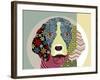 Beagle Dog III-Adefioye Lanre-Framed Giclee Print