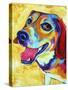 Beagle Dog Lucy Lu-Corina St. Martin-Stretched Canvas