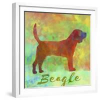 Beagle Dog-Cora Niele-Framed Giclee Print