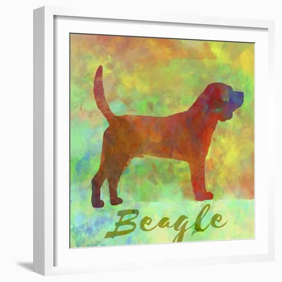 Beagle Dog-Cora Niele-Framed Giclee Print