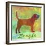 Beagle Dog-Cora Niele-Framed Giclee Print