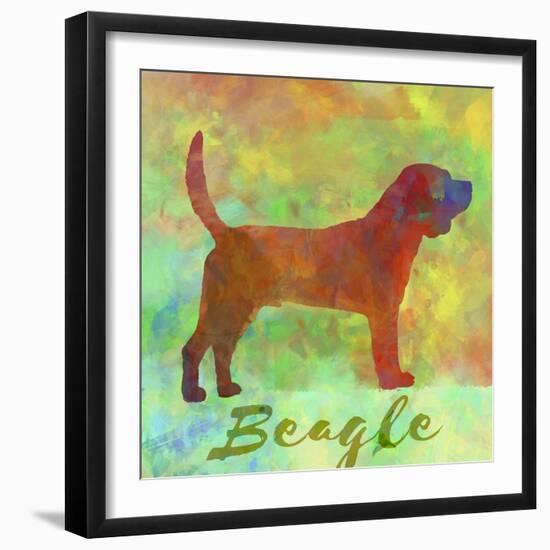 Beagle Dog-Cora Niele-Framed Giclee Print