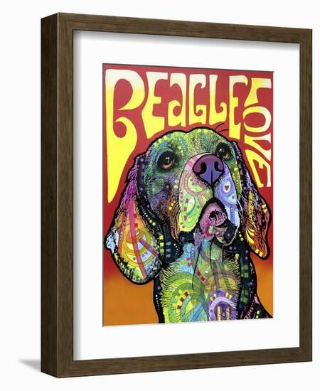 Beagle Love-Dean Russo-Framed Giclee Print