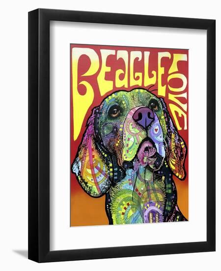 Beagle Love-Dean Russo-Framed Giclee Print