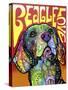 Beagle Love-Dean Russo-Stretched Canvas