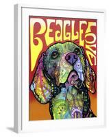 Beagle Love-Dean Russo-Framed Giclee Print