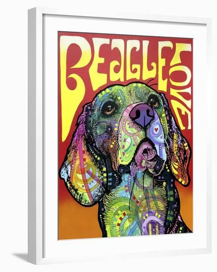 Beagle Love-Dean Russo-Framed Giclee Print