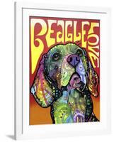 Beagle Love-Dean Russo-Framed Giclee Print