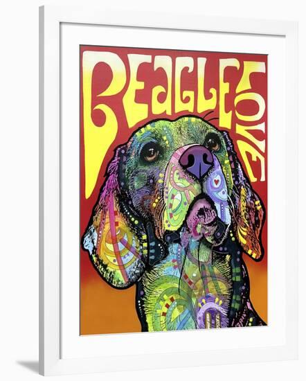 Beagle Love-Dean Russo-Framed Giclee Print