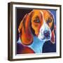 Beagle - Lucy May-Dawgart-Framed Giclee Print