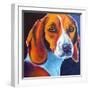 Beagle - Lucy May-Dawgart-Framed Giclee Print