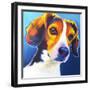 Beagle - Martin-Dawgart-Framed Giclee Print