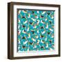 Beagle Scatter (Variant 1)-Sharon Turner-Framed Art Print