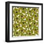 Beagle Scatter (Variant 3)-Sharon Turner-Framed Art Print