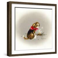 Beagle Scout-Peggy Harris-Framed Giclee Print