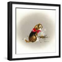 Beagle Scout-Peggy Harris-Framed Giclee Print