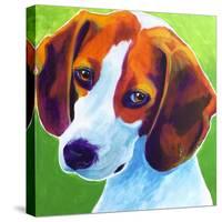 Beagle - Watson-Dawgart-Stretched Canvas