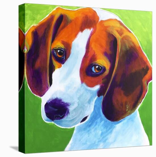 Beagle - Watson-Dawgart-Stretched Canvas