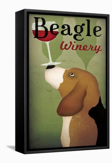 Beagle Winery-Ryan Fowler-Framed Stretched Canvas