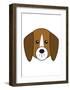 Beagle-null-Framed Art Print