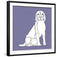 Beagle-Anna Nyberg-Framed Giclee Print