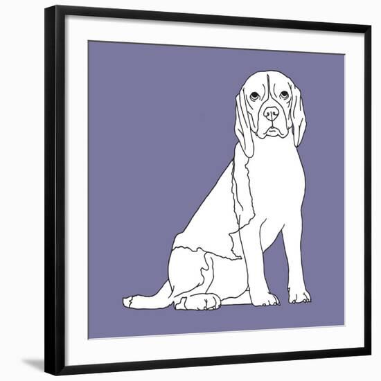 Beagle-Anna Nyberg-Framed Giclee Print