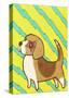 Beagle-My Zoetrope-Stretched Canvas