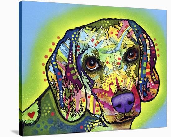 Beagle-Dean Russo-Stretched Canvas