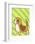 Beagle-My Zoetrope-Framed Art Print