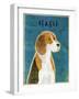 Beagle-John W Golden-Framed Giclee Print