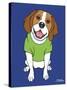 Beagle-Tomoyo Pitcher-Stretched Canvas