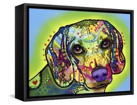 Beagle-Dean Russo-Framed Stretched Canvas